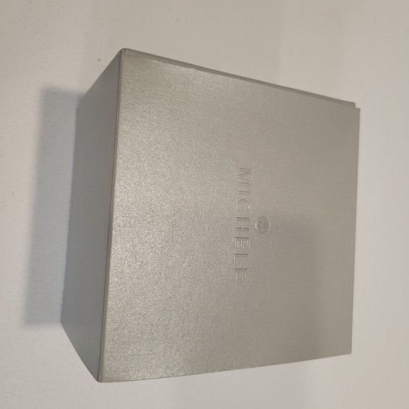 Michele Meggie Diamond Dial Watch Head Bracelet, 33mm - Picture 3 of 10